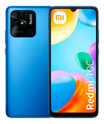 Xiaomi Redmi 10c 128gb Azul - Como Nuevo