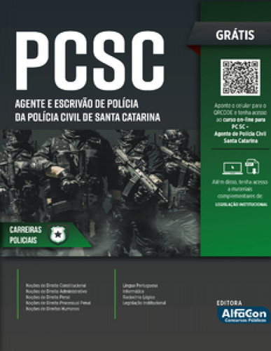 Apostila Pcsc   Agente E Escrivão Da Polícia Civil Do Estado De Santa Catarina