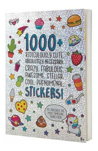 Libro De Stickers Más De 1000, Ideales Para Journal Y Más