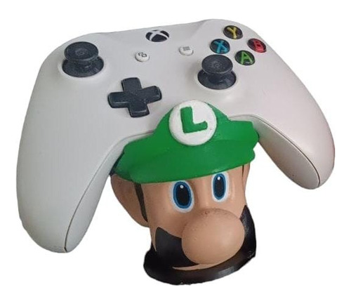 Soporte Cabeza Luigi Para Celular, Control Xbox, Ps