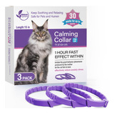 Paquete De 3 Collares Calmantes Para Gatos Y Gatitos, Collar
