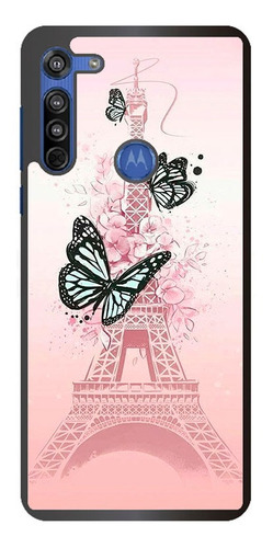 Funda G8 G8 Play Power Lite Paris Mariposa