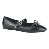 Zapato Chalada Mujer Miu-2 V Negro Casual