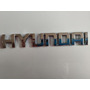 Emblema Logo Hyundai Atos Y Visin Autoadhesivo Cromado 