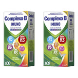 Vitamina Complexo B B12 B1 B2 B3 B5 B6  200 Cp  Kit 2