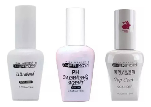 Kit Cherimoya Ultrabond Ph Balancing Top Coat Semipermanente