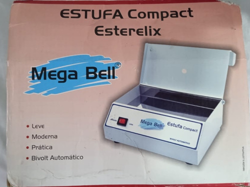 Estufa Esterilizadora Compacta Mega Bell 110 / 220 Volts Aut