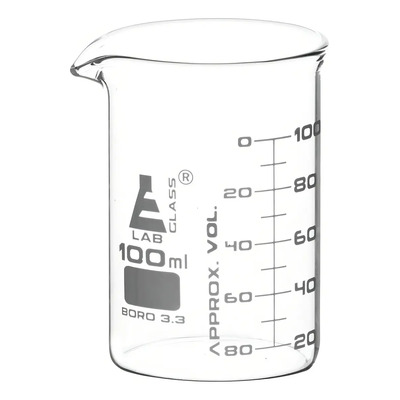 Vaso De Precipitado Graduado De Vidrio 100ml Eisco | Meses sin interés