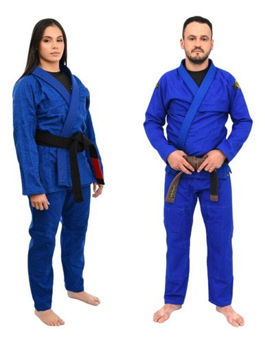 Kimono Jiu Jitsu Intheguard  Trançado - Kit 2 Unidades