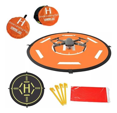 Landing Pad Helipuerto Pista De Aterrizaje 55 Cm Para Drone