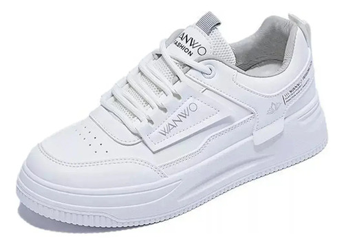 Zapatos De Tenis Casuales Cómodos De Mujer De Suela Gruesa | MercadoLibre