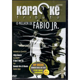 Dvd Fábio Jr Karaokê Tributo - Original Novo Lacrado Raro!