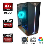 Pc Gamer Computador Completo A6 9500 Ddr4 Ssd 240gb +monitor