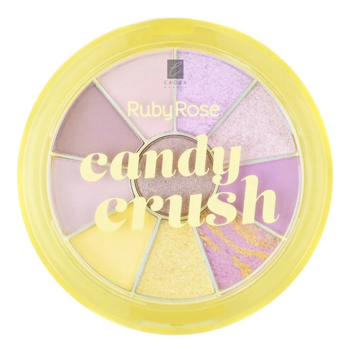 Paleta De Sombras Candy Crush Ruby Rose Original Caobamakeup