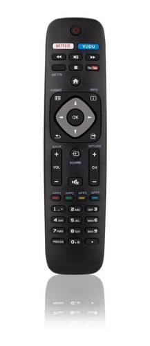 Control Compatible Con Smart Philips Vudu Netflix Ykf340001