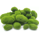 Rochas Com Musgo Verde Artificial Para Decoração, 30 Peças