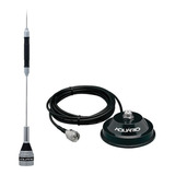 Antena Móvel Px B-2050 Suporte Magnético Cabo 4 Mts M-700k 