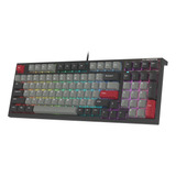 Fl Esports Fl980 Teclado Mecnico Con Cable De 98 Teclas, Ele