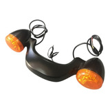 Barra Direccionales Traseras Led Negra Para Harley Touring