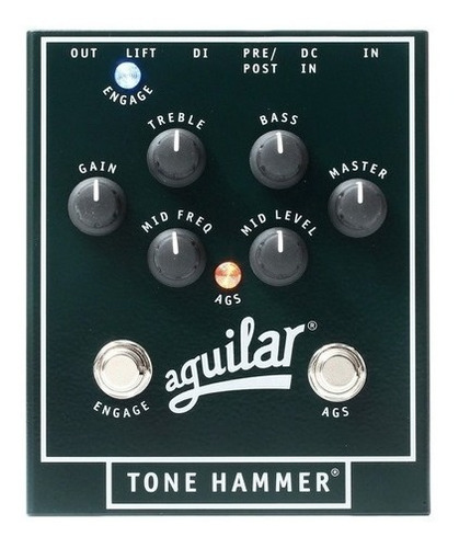 Pedal Aguilar Tone Hammer Preamp Direct Box