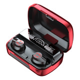 Auriculares Bluetooth Rojos M23 Record M23 Sonido Potente