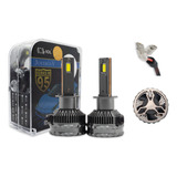 Kit 2 Foco Led H7 Hid Csp Led Nitrogeno Cambus Luz Fija