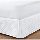 Saia Para Colchão Box Matelada Casal Queen Cor Branca