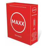 Preservativo Texturado Maxx De Latex X 3 Un