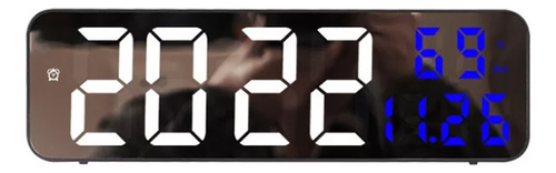 Reloj Digital De Pared Decorativo Led Alarmas