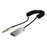 Receptor Bluetooth Auto Usb A Auxiliar 3.5mm Usb- Aux