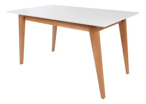 Mesa Extensible Escandinava Nordica Madera Paraiso Oferta !!