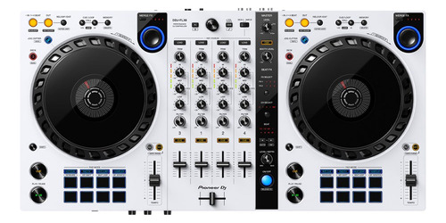 Controlador Dj Pioneer Flx6 White Mecladora Usb Rekordbox 