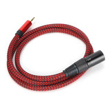 Cable De Micrófono Jorindo Xlr A Conector Trs De 3 5 Mm Y 1/