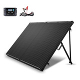 Panel Solar Portatil Plegable De 100w 12v Monocristalino No