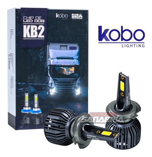 Kit Cree Led Kb2 Chip Led Dob Premium 42w 12/24v Cooler Gtx