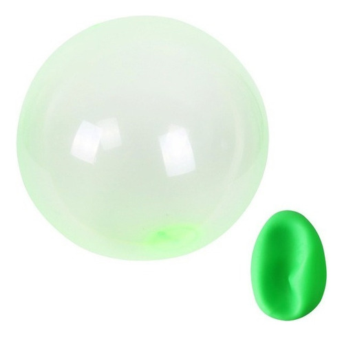 Balão Inflado Wubble Bubble Ball Tpr Brinquedo Infantil Verd