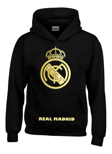 Buzo Real Madrid Con Capota Hoodies  Saco Niño Y Adulto