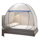 F Mosquitera Desplegable Con Cama Matrimonial En La Parte S