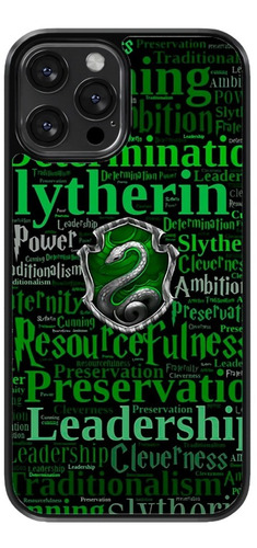 Funda Para Celular Slytherin Harry Potter Letra Casa Escuela