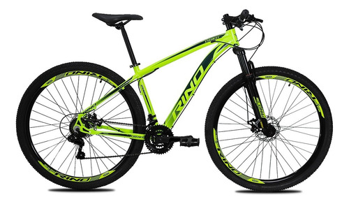 Bicicleta Rino Everest Aro 29 Freio Disco 24v Câmbios Shiman