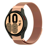 Pulseira Fecho Imã Encaixe Curvo Para Watch4 44mm