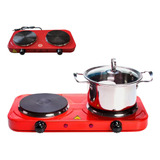 Fogão De Indução Cooktop 2 Bocas 5 Temperaturas Fogareiro