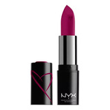 Labial Shout Loud Satin Lipstick Dirty Talk Nyx