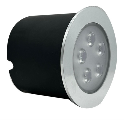 Spot Led Balizador Chão Piso 5w Embutir Branco Quente 3000k