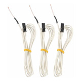 Termistor Bczamd 3pcs Ntc 3950 100k  Con 3.3 ft De Cable Trp