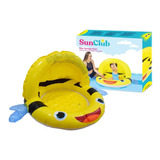 Pileta Inflable Con Techo Abejita 35lts Infantil Verano