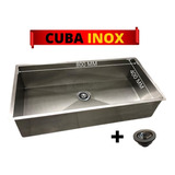 Tanque Pia De Inox 80x40 C/ Valvula P/ Embutir Promoção