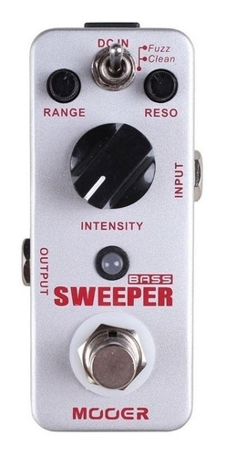 Pedal Mooer Efecto Fuzz Con Filtro De Graves Sweeper 