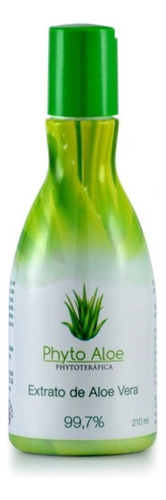 Extrato De Aloe Vera Phytoterapica - 210 Ml Aloe Bardanensis Tipo De Embalagem Frasco Fragrância Aloe Vera Tipos De Pele Todas