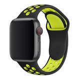 Correa Compatible Todas Series Apple Watch Doble Color